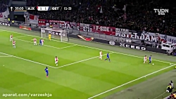 خلاصه بازی آژاکس 2_1 ختافه