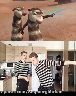 کلیپ بامزه_ عصر یخبندان