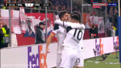 خلاصه بازی سالزبورگ - فرانکفور...