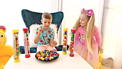 ماجرای دیانا و روما  خوردن شیر...