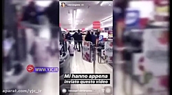 کتک خوردن یک فیلیپینی در ایتال...