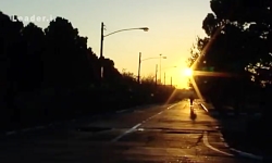 حضور مقام معظم رهبری در گلزار...