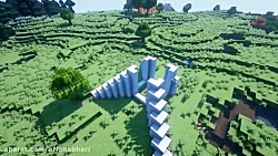 ساخت لیزر فضایی در ماین کرافت