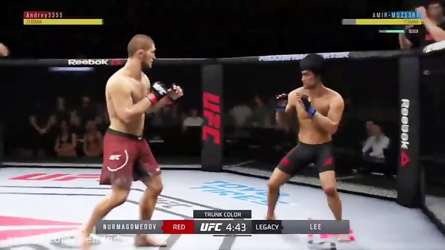 گیم پلی جذاب از بازی ufc3