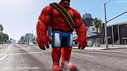 جنگ خونین هالک مرد عنکبوتی با...