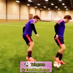 تکنیک فوتبال یعنی این!