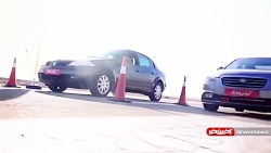 نتیجه درگ رنو مگان با بسترت B5...