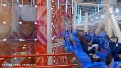 ترن هوایی فوق العاده وحشتناک...