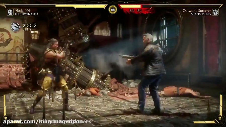 گیم پلیterminator در بازی MORT...