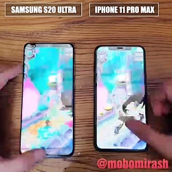 مقایسه سرعت Galaxy s20 Ultra V...