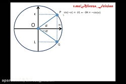 قوانین محاسبه نسبت های مثلثاتی...