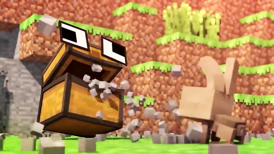 Minecraft animation : صندوق گرسنه