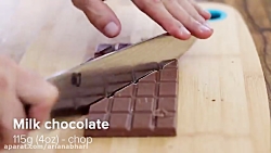 لذت آشپزی  طرز تهیه موس شکلاتی