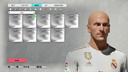 زیدان در FIFA 20 آموزش ساخت چهره و حرکات