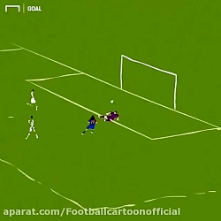 مسی امشب مسی کابوس رئال مادرید...