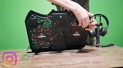 زیر ذره بین خنک کننده گیمینگ h...