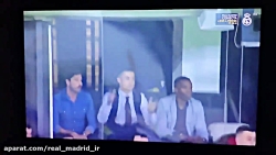 واکنش رونالدو به گل رئال مادری...