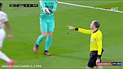 خلاصه بازی رئال مادرید 2 - بار...