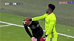 خلاصه بازی آژاکس 0 - آلکمار 2