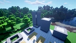 تایم لپس ساخت قلعه در ماین کرا...