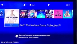 نمونه نصب بازی روی ps4