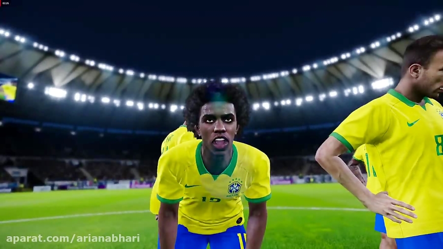 PES 2020 | پنالتی تیم ملی برزیل و فرانسه