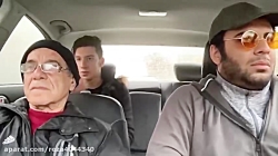 دوربین مخفی رپ خوندن راننده اس...