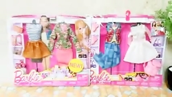 باربی با لباس های زیبا