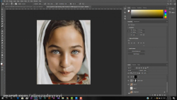 آموزش فتوشاپ - روتوش چهره ی حر...