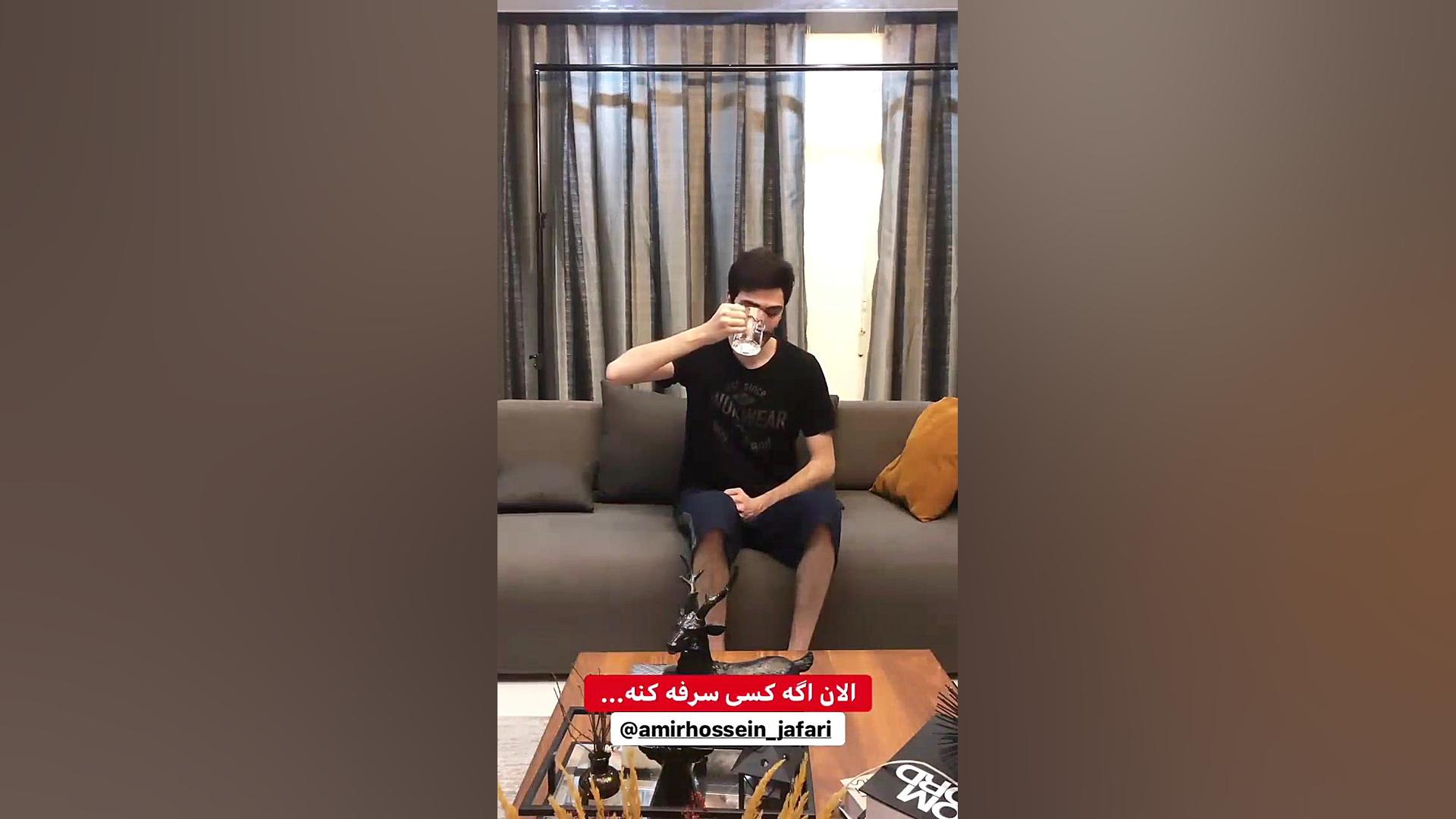اگه کسی الان سرفه کنه هومن ایرانمنش پیلینگ