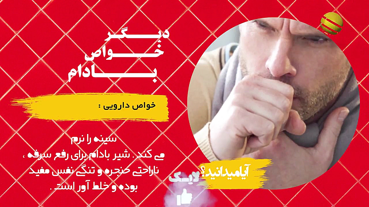 درمان سرفه وصفرا بابادام اینسایزینگ