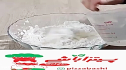 طرز تهیه پیتزا تابه ای