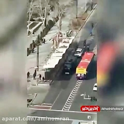 اون خانمه هم کاملا ضدعفونی شد!