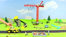 بازی با اسباب بازیهای تراکتور...