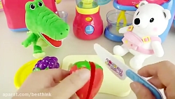 عروسک بازی کودکان ، آب میوه و...