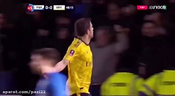 گل اول آرسنال به پورتسموث توسط...