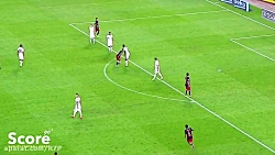 فوتبال خشن و کثیف بازیکن ها در...