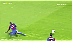 زمانی که مسی فوتبال رونالدینیو...