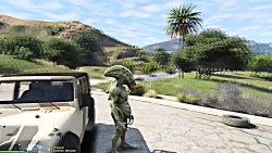 مود جالب موجود بیگانه در بازی...