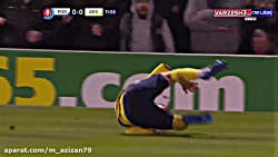 خلاصه بازی پورتموث 0 - آرسنال...