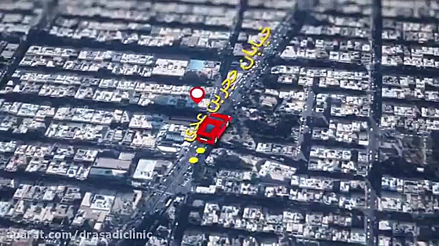 لوکیشن مطب دکتر سیده سعیده اسدی دکتر سعیده اسدی