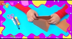 کاردستی های مهد پویا  گلدان