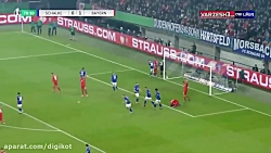 خلاصه بازی شالکه 0  1 بایرن مو...