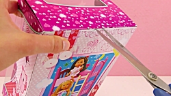 ست اسباب بازی تخت عروسک دو طبق...