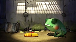 كارتون جذاب لاروا