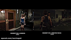 مقایسه گرافیکی Resident Evil 3 remake با نسخه اصلی
