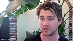 ویدویی کوتاه از کریس همسورث (T...