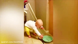 کلیپ خنده دار و بامزه از آب با...