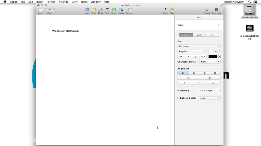 آموزش اپل پیجز Apple Pages Tutorial