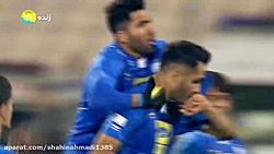 بازی استقلال و سپاهان چه گل ها...